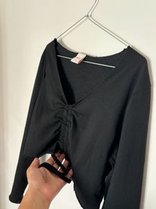 Urbanic Black Crop Top