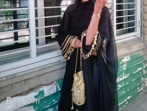 Black Velvet Kurta Set