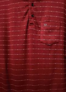 Striped Maroon Polo Shirt