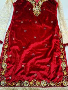 Heavy Velvet Kurta ( Like New)
