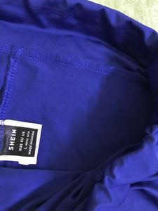 Blue Bike Shorts - Comfy Activewear Waist 30-32