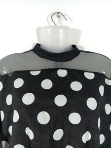 Black And White Circle Top (Women&#39;s)