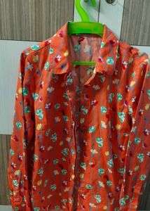 ORANGE WOMEN'S SHIRT