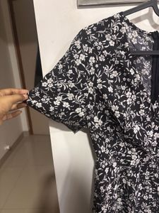 Floral Print Mini Dress