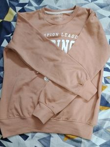 Peach Color Sweatshirt