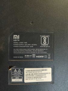 used mi tv  only panel not working everything is O