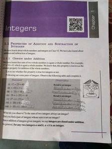 Mathematics Textbook For Class 7