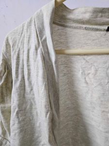 white cropped bolero shrug