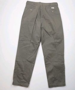 90s Ralph Lauren Wife leg chino pant Gray green