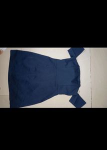 Navi Blue Mini Tube Dress