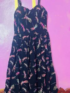 Dragonfly Print Sundress