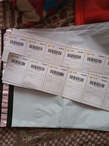 9 Free Up Lebel And Packing Material 8x10