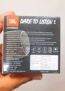 New Jbl Mini Boost 2 Bluetooth Speaker