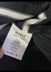 AMI Paris Striped Sweater