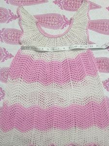 Handmade Crochet Sleeveless Dress