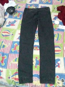 Dark Gray Straight Leg Pants