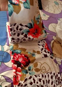 Floral Bedsheet without pillow cover