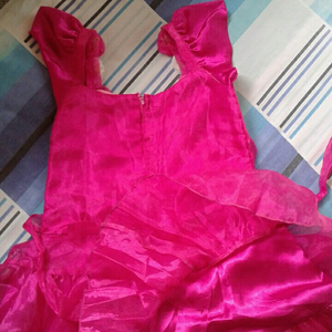 cute pink barbie frock