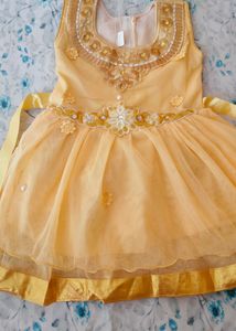 Fancy Frock With Pyjama - Kids