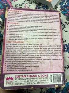 Lm Prasad Principles Of Management