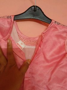 Very Beautiful Baby Pink Frock