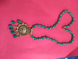 Jelly Beads Mala With Earing Set