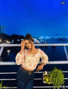 Floral Print Crop Top