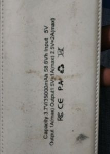 Power Bank 2200 Mah