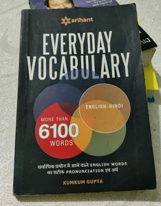 Everyday Vocabulary by Arihant (English-Hindi)