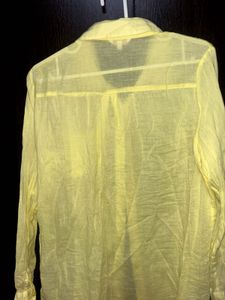 Yellow Button-Down Shirt