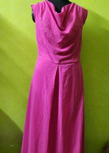 Pink Western Gown