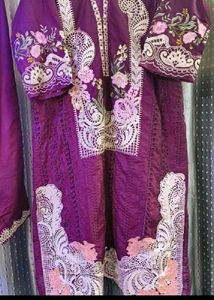 Elegant Purple Kurta Set