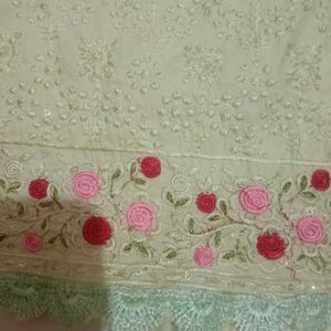 Embroidery suit for women