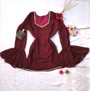 Desi y2k corset Georgette kurti 🎀