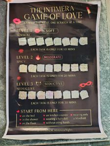 Intimera Game of Love Scratch Card
