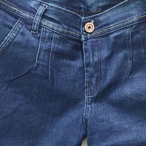 Dark Blue Denim Jeans