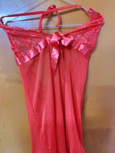 Red Lace Babydoll Lingerie