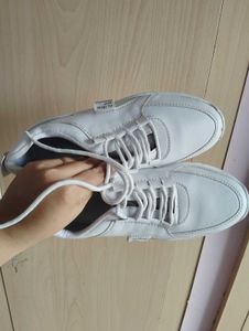HEEL WHITE SHOES