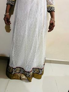 Elegant Black &amp; White Blouse Lehnga New Wdt Tag