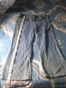 Wide Leg Denim Jeans