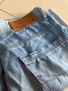 Light Wash Denim Jeans