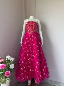 Pink Occasion Wear Gown