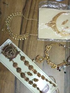4 Combo Golden Necklace