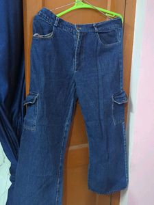 Cargo Blue Jeans