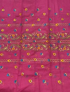 🩷Pure Cotton Embroidered Dress Material