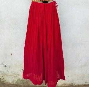 Red Lehnga Skirt