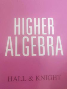 Higher Algebra By Hall And Knight