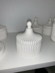 Crystal Jar With Lid