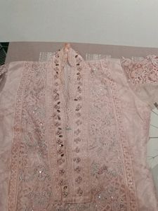 Full Work Suit With Beautiful Dupatta and Pant.