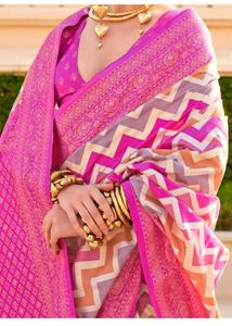 Saree With Blowse Cloth